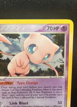 Pokemon TCG Mew 10/92 Holo Rare - EX Legend Maker 2006 NM - Image 4