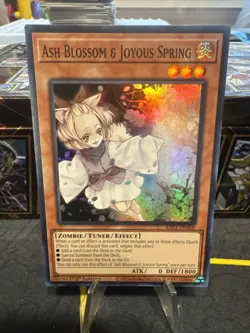 Yu-Gi-Oh! Ash Blossom & Joyous Spring RA01-EN008 Super Rare Rarity Collection NM - Image 1