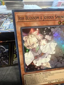 Yu-Gi-Oh! Ash Blossom & Joyous Spring RA01-EN008 Super Rare Rarity Collection NM - Image 2