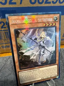 Yugioh! Dogmatika Ecclesia, the Virtuous RA01-EN020 Prismatic Collectors Rare NM - Image 2