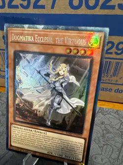 Yugioh! Dogmatika Ecclesia, the Virtuous RA01-EN020 Prismatic Collectors Rare NM - Image 3