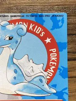 Pokemon Kids' Mini Card Lapras Nintendo Bandai Pocket Monsters 1998 Japan - Image 4