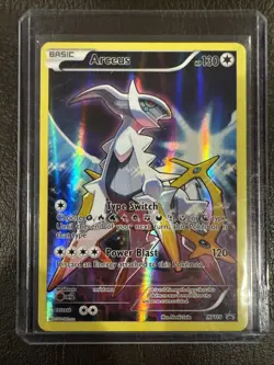 Pokemon Arceus XY116 Black Star Promo Full Art Holo Card 2016 Ungraded Nm Mint - Image 1
