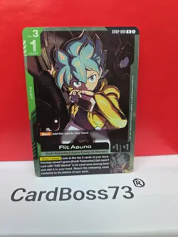 Flit Asuno Gundam Card Game . Dual Impact Rare . GD02-088 - Image 1