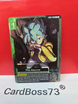 Flit Asuno Gundam Card Game . Dual Impact Rare . GD02-088 - Image 2
