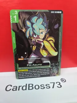 Flit Asuno Gundam Card Game . Dual Impact Rare . GD02-088 - Image 3