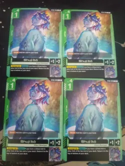 4x Playset Gundam Card Game Shuji Ito - Image 1