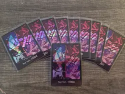 One Piece Card Game 2nd Anniversary Four Emperors DON !! Card (set of 10) - Image 1