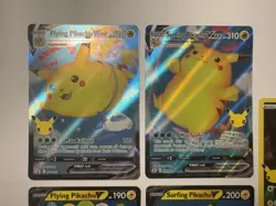 Pokemon Celebrations 25th Anniversary 5 Holo Pikachu Card Lot - Image 3