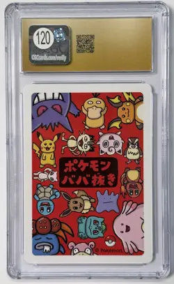 CGC 10 Pristine Mew Old Maid 2019 Pokemon Playing Card - Image 2