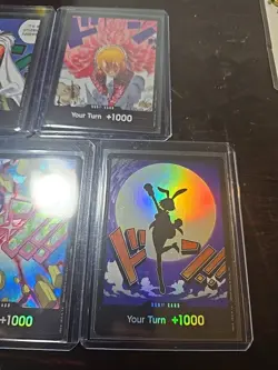One Piece TCG 10 Don' Foil Cards Holographic 7 Cards - Image 4