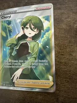 Pokemon Card TCG - Cheryl 159/163 Ultra Rare Full Art Trainer Battle Styles NM - Image 3