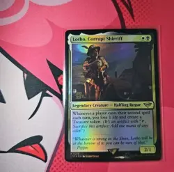 Lotho, Corrupt Shirriff -Foil MTG Promos: Prerelease Cards - Image 1