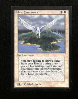 Island Sanctuary Collectors Edition Magic the Gathering MTG Card WOTC LP - Image 1