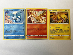Moltres Zapdos Articuno Card Lot Cosmos Holo Promos Legendary Pokemon TCG NM - Image 1