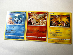 Moltres Zapdos Articuno Card Lot Cosmos Holo Promos Legendary Pokemon TCG NM - Image 2