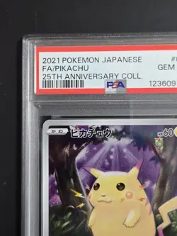 PSA 10 Pikachu 001/028 s8a 25th Anniversary Pokemon Card Japanese 2021 - Image 3