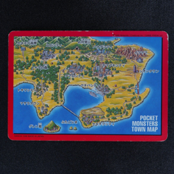 Pokemon Card Charizard 000 Trainer Red Bandai Carddass Part 2 Japanese Map F7038 - Image 3