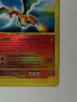 Pokemon Charizard 6/165 Reverse Holo Expedition E-Reader Card - Image 4