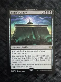 MTG- Bolas's Citadel x1 - War of the Spark - Image 1