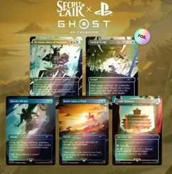 Secret Lair x Ghost of Tsushima FOIL Edition MTG x Playstation PRESALE - Image 1