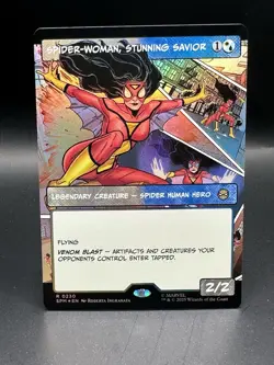 Spider-Woman, Stunning Savior (Borderless) Marvel's Spider-Man Foil - Image 1