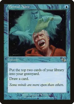 MTG - Mental Note - Judgment - X1 - (LP) - - Image 1