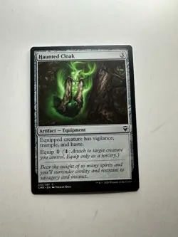 Haunted Cloak NM Commander Legends Magic The Gathering Mtg Near Mint Artifact - Image 1