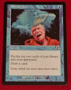 MENTAL NOTE, MAGIC THE GATHERING JUDGMENT NEAR MINT MTG NM - Image 1