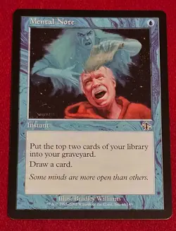 MENTAL NOTE, MAGIC THE GATHERING JUDGMENT NEAR MINT MTG NM - Image 3