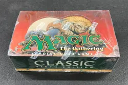 Magic the Gathering MTG Classic Sixth 6th Edition Booster Box 36 Packs Sealed - Image 1