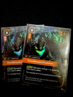 Riftbound Origins Deadbloom Predator Epic Foil 161/298 TWO x2 - Image 2