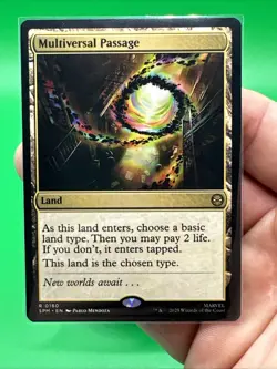 MTG Multiversal Passage - Marvel's Spider-Man Regular RARE SPM 180 Near Mint NM - Image 3