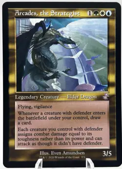 Arcades, the Strategist 371 Retro Frame Time Spiral Remastered TSR MTG MM - Image 1