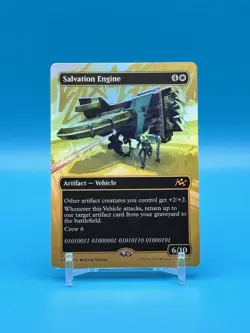 Salvation Engine (Extended Art) (First-Place Foil) - Aetherdrift (DFT) - NM - Image 1