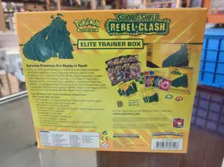 Pokemon Elite Trainer Box ETB Sword & Shield Rebel Clash Sealed 820650807008 - Image 3
