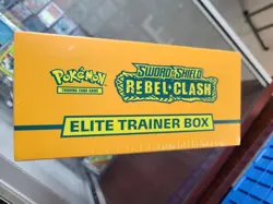 Pokemon Elite Trainer Box ETB Sword & Shield Rebel Clash Sealed 820650807008 - Image 5