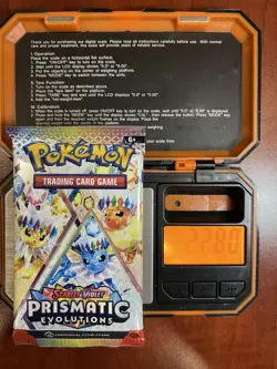 22.80g🔥 HEAVY 🔥 Pokemon TCG Prismatic Evolution Booster Pack!!!✅ - Image 4