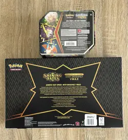 Pokemon TCG Shining Fates Premium Collection Shiny Dragapult Box & Cramorant Tin - Image 2
