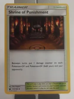 102PK143 - Shrine of Punishment - 143/168 - Celestial Storm - Trainer - NM - Image 1