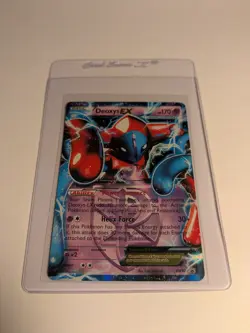 Pokemon TCG Deoxys-EX BW Black Star Promos BW82 Holo Promo Edge Wear* - Image 1