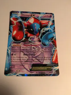 Pokemon TCG Deoxys-EX BW Black Star Promos BW82 Holo Promo Edge Wear* - Image 2
