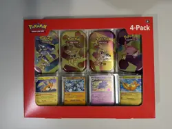 Pokemon 4 Mini Tins + 4 Promo Cards Bundle 1- 151 SAMS CLUB EXCLUSIVE Brand New - Image 1