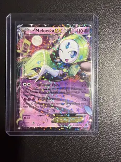 Meloetta EX RC11/RC25 Legendary Treasures Radiant Collection Pokemon TCG NM/LP - Image 1