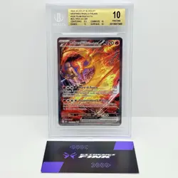 CARTA POKEMON MOLTRES EX DEL TEAM ROCKET 229/182 RIVALI PREDESTINATI ITA BGS 10! - Image 1