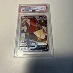 2020 Pokemon Charizard V Champions Path Secret Rare Holo 079/073 PSA 10 - Image 1
