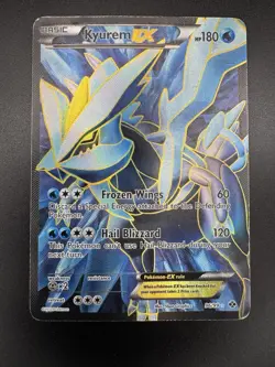 Kyurem EX Full Art 96/99 Pokemon Next Destinies Ultra Rare Holo 2012 - Image 3