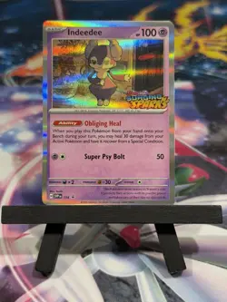 Indeedee SVP 154 Pre Release Surging Sparks Stamped Promo Pokemon TCG Near Mint - Image 1
