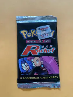 Thedivinepok3 Pokemon Team Rocket Unlimited Booster Pack Factory Sealed WOTC - Image 1
