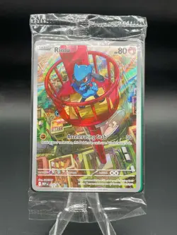 Pokemon Mega Evolutions ETB Riolu Black Star Promo Sealed - Image 1